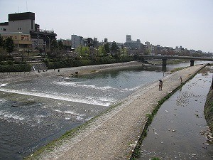 River view in Kyoto